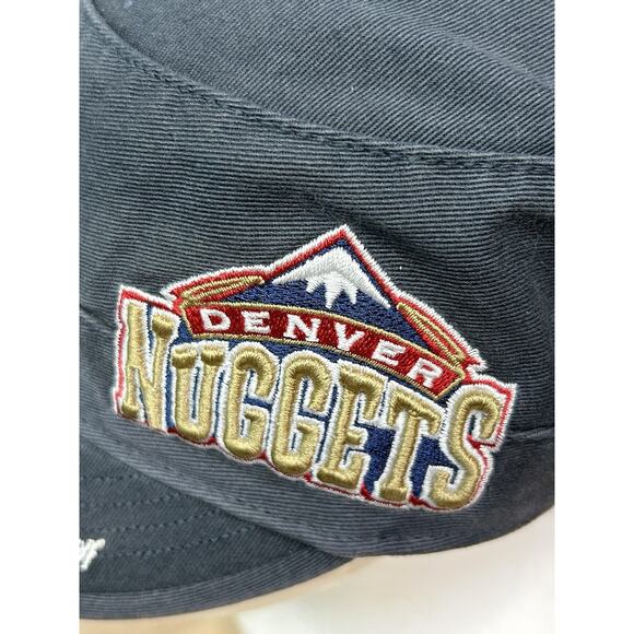 Denver Nuggets Adjustable Womens Hat Stitched Page Boy Embroidered Jokic - Picture 2 of 9